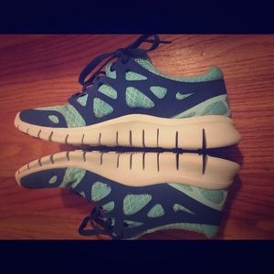 Nike free running shoe
